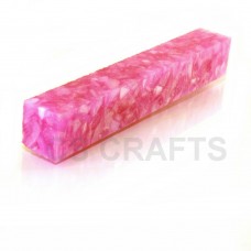 Crushed Pink Pearl - Acrylic Pen Blank