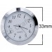 33mm Clock Insert - Silver Bezel - Arabic numerals