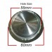 60mm Clock Insert - Silver Bezel - Arabic numerals