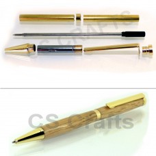 Gold Slimline Pen Kit, Single Kit