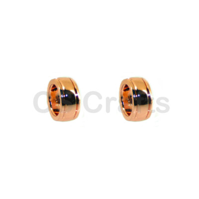 Fancy Centre Band - Copper Pack of 2