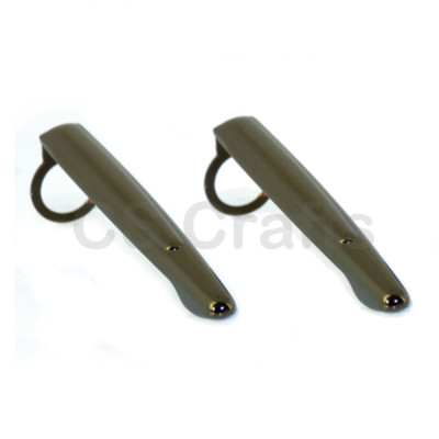 Streamline Pen Clip - Gun Metal Pack of 2