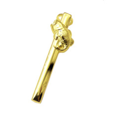 Fishing Pen Clip - Gold