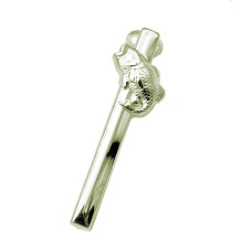 Fishing Pen Clip - Chrome